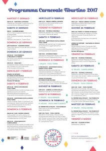 carnevale tivoli 2017 programma