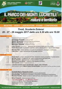Manifesto Parco Lucretili