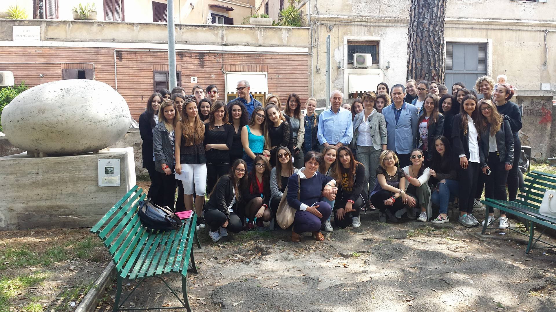 Studenti e travertino: consegnato il premio di Italia Nostra alla 3°C del D’Este