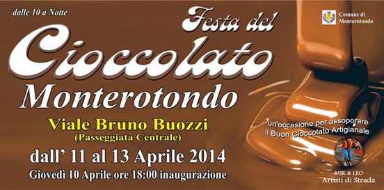 A Monterotondo c’è la festa del cioccolato