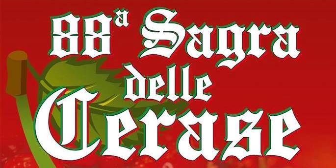 88esima Sagra delle Cerase: Palombara in festa dal 2 al 5 giugno