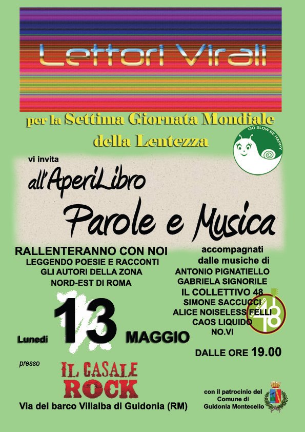 Tra “Parole e Musica” tornano oggi i LettoriVirali