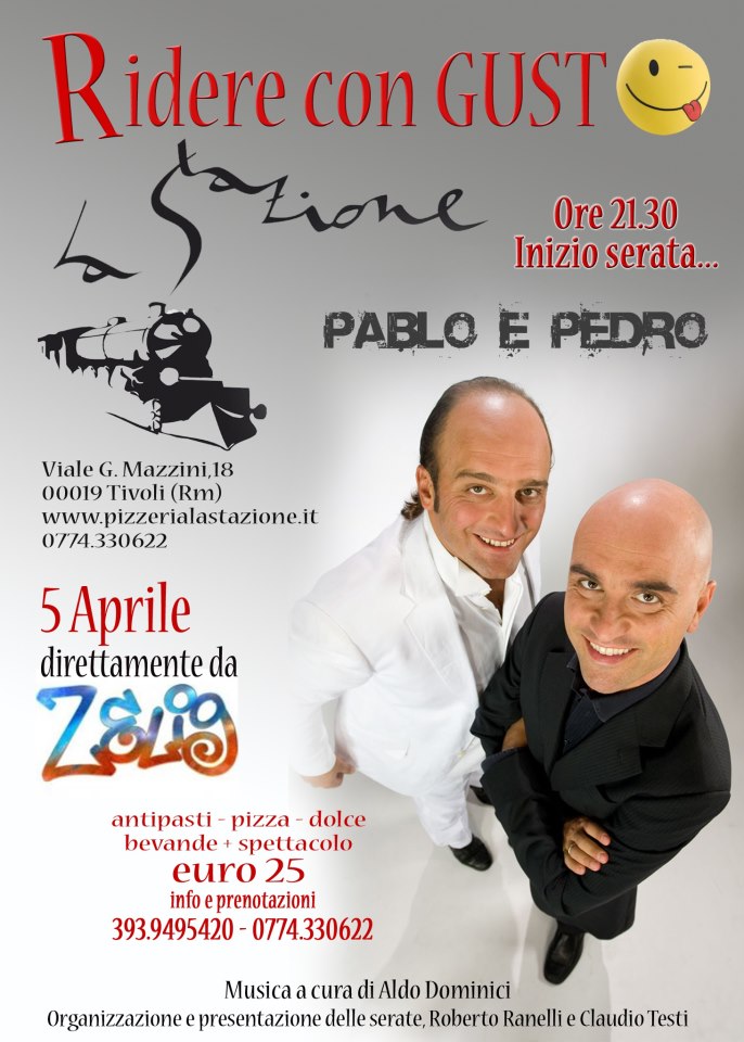 Pablo&Pedro alla Stazione