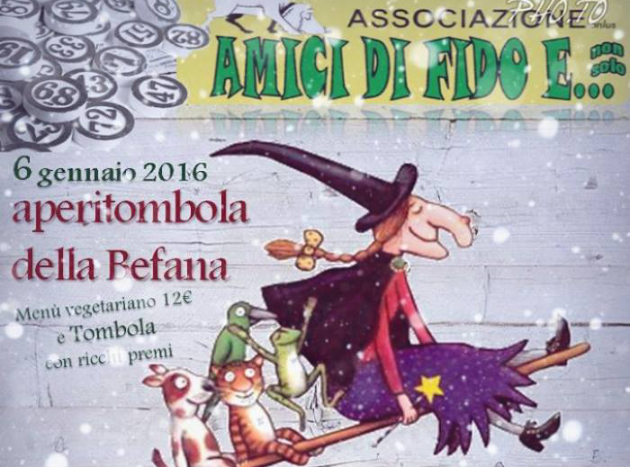 Aperitombola di beneficenza con Gli Amici di Fido