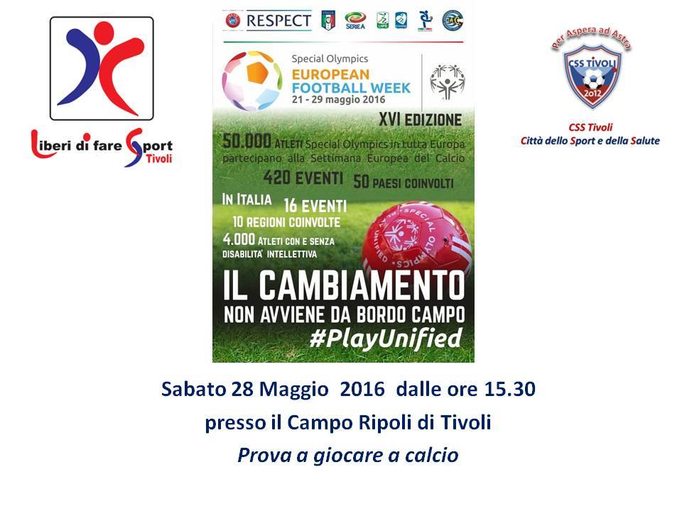 “Nessuno escluso”: si gioca a calcio con e senza disabilità