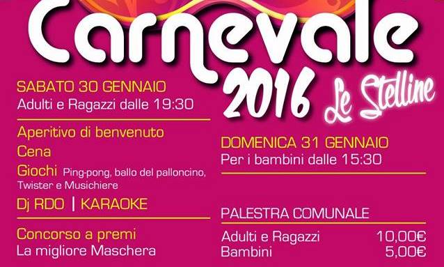 Il Carnevale de “Le Stelline” di Cerreto Laziale