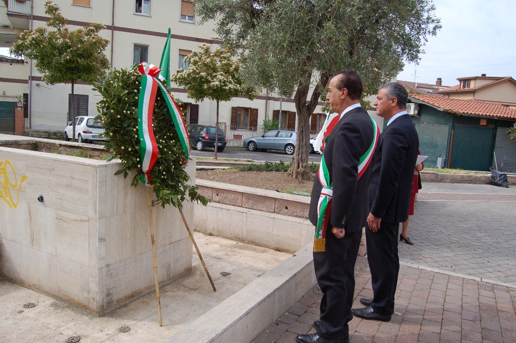 Villalba, 25 aprile: deposta la corona, letti Costituzione e brani commemorativi