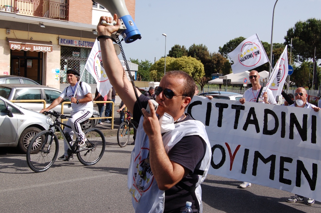 Ambiente e salute, ieri la manifestazione del M5S