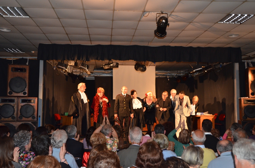 Teatro, “I civitoti in pretura”, successo ieri per la prima