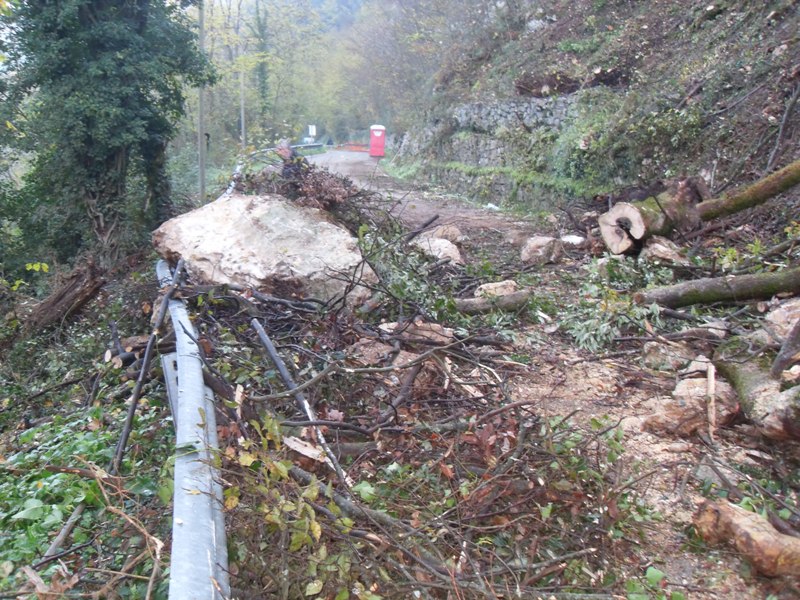 Riaperta la provinciale Tiburtina – Sambuci