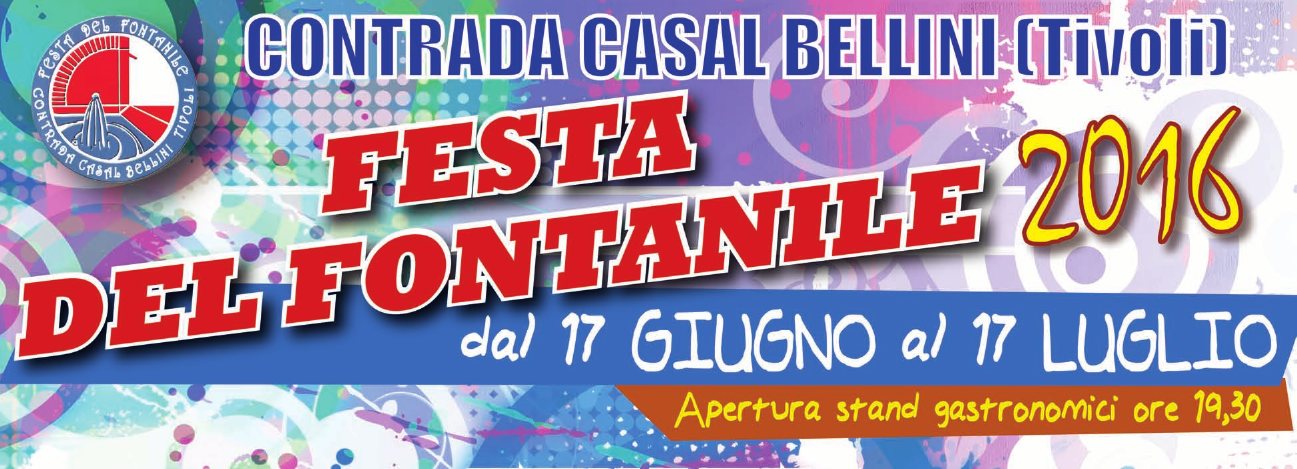 “Festa del Fontanile 2016”: tutti gli eventi dei weekend