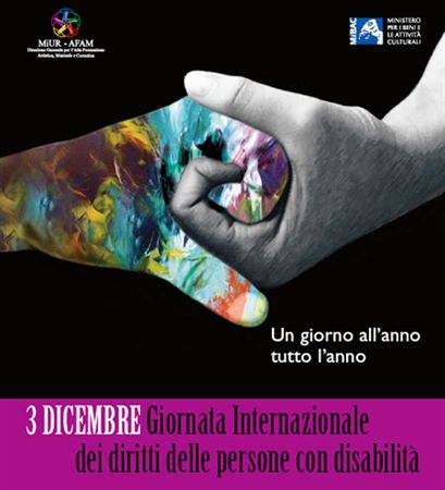3 Dicembre, Giornata internazionale sulla disabilità‏
