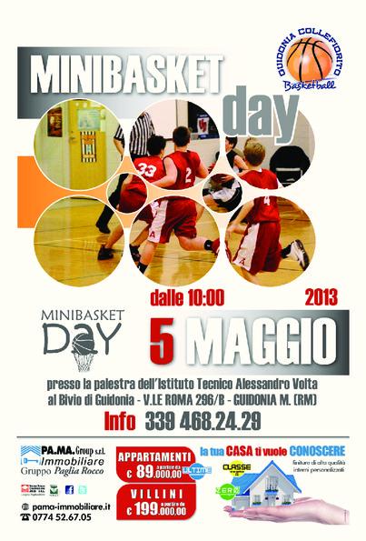 Guidonia, primavera a tutto sport con il minibasket day