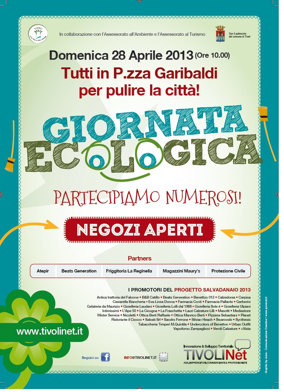 Tivoli: al via le Giornate Ecologiche di TivoliNet