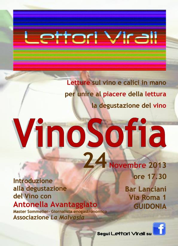 LettoriVirali, è il giorno di VinoSofia