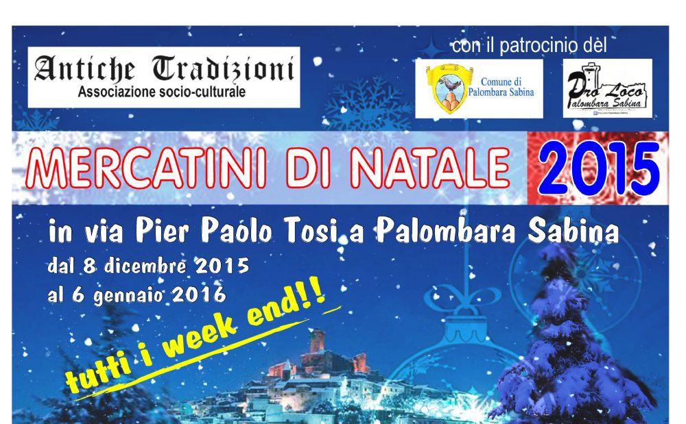 Palombara Sabina, Arsoli, Tivoli: quanti eventi per l’8 dicembre
