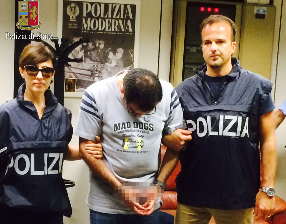 Narcotrafficante latitante arrestato dai poliziotti di Tivoli, in manette Mille Volti