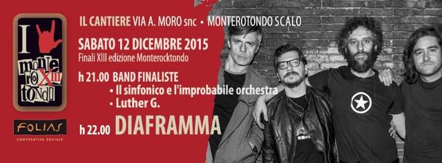 Sabato la grande finale di Monterocktondo edizione 2015