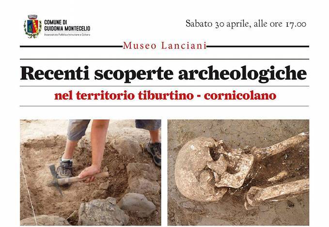 Guidonia, conferenza su recenti scoperte archeologiche