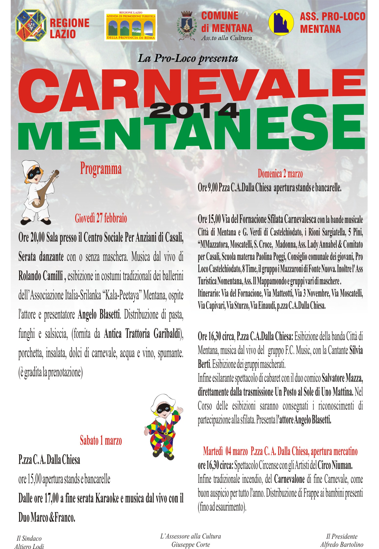 Mentana, domenica tornano i carri di carnevale