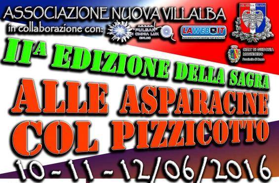 Villalba, Sagra alle Asparacine col Pizzicotto