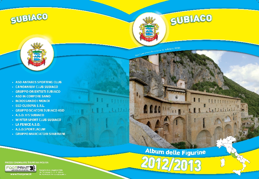 Lo sport a Subiaco ci mette la faccia, in vendita le figurine degli atleti locali