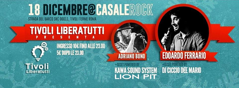 Festa a “Il Casale Rock” per Tivoli Libera Tutti