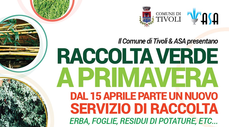 Al via la raccolta di sfalci e potature, dove e quando conferirli