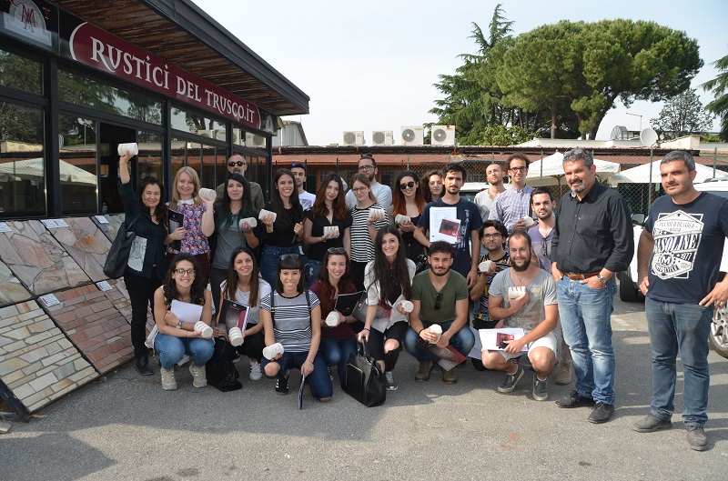 Gli studenti di Design della Sapienza a lezione di “pietra” a Guidonia