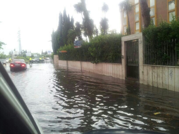 Maltempo: sabato pomeriggio bloccata la Tiburtina