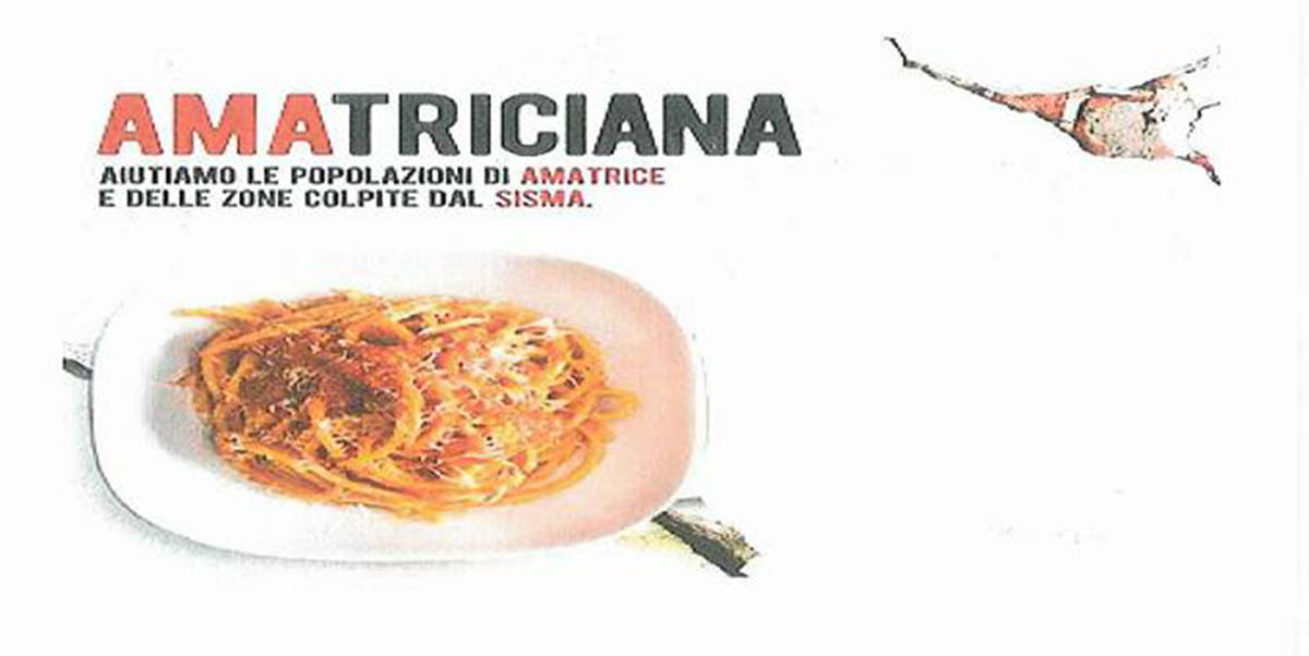 Una #Amatriciana per beneficenza in piazza a Vicovaro e Castel Madama