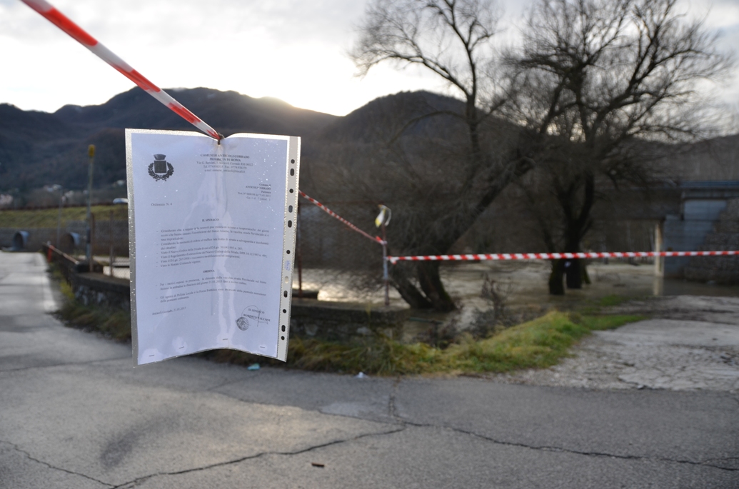 Piena dell’Aniene, straripa a Roviano. Monitoraggi continui a Tivoli