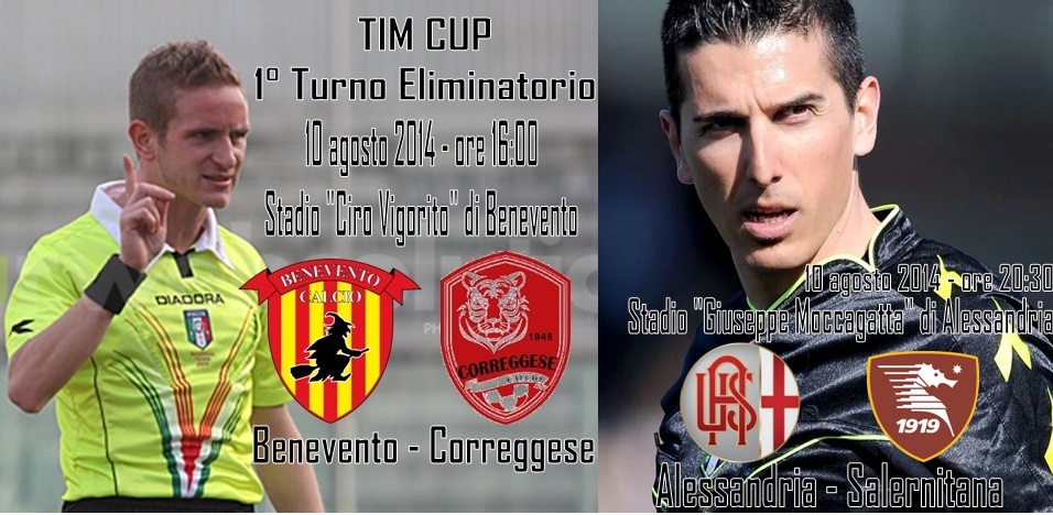 Calcio: Tivoli torna in “Serie C” con 3 arbitri impegnati nel primo turno di Tim Cup