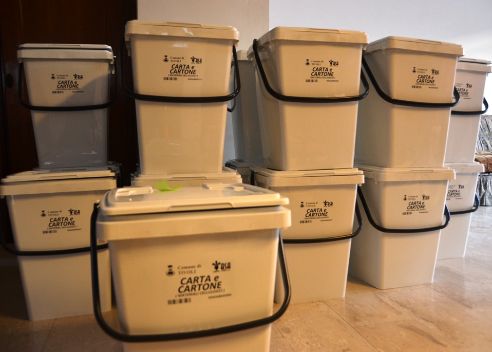 Rifiuti Tivoli: raccolta dell’umido nei locali del centro e si allarga il porta a porta