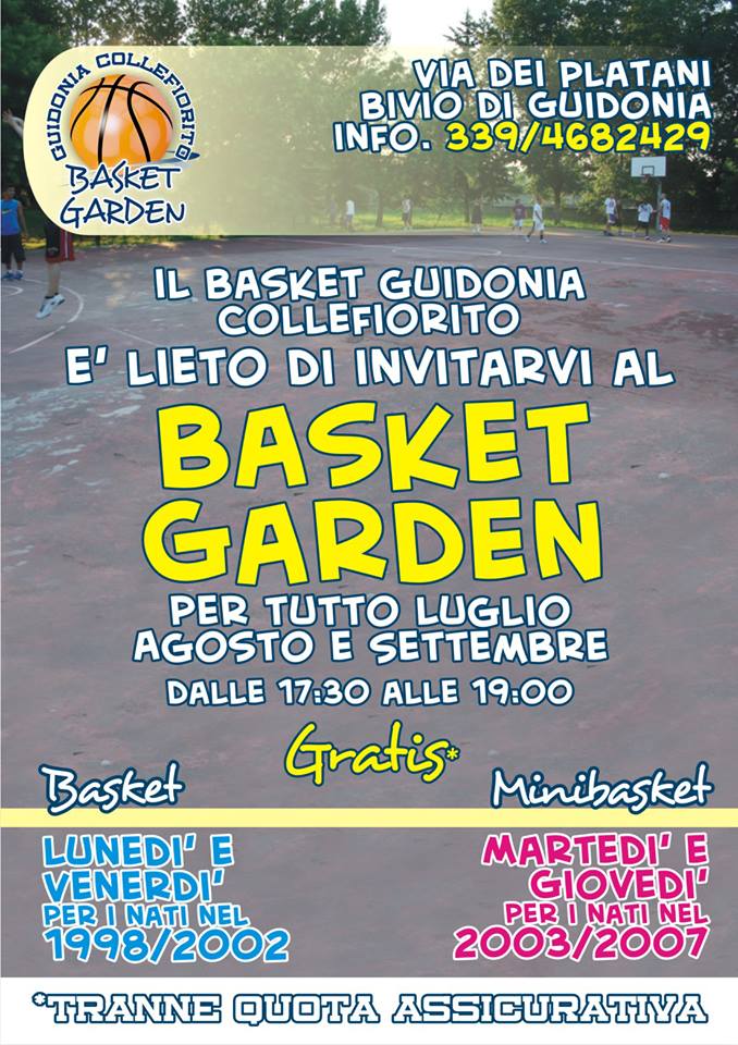 A Guidonia quest’estate c’è basket per tutti
