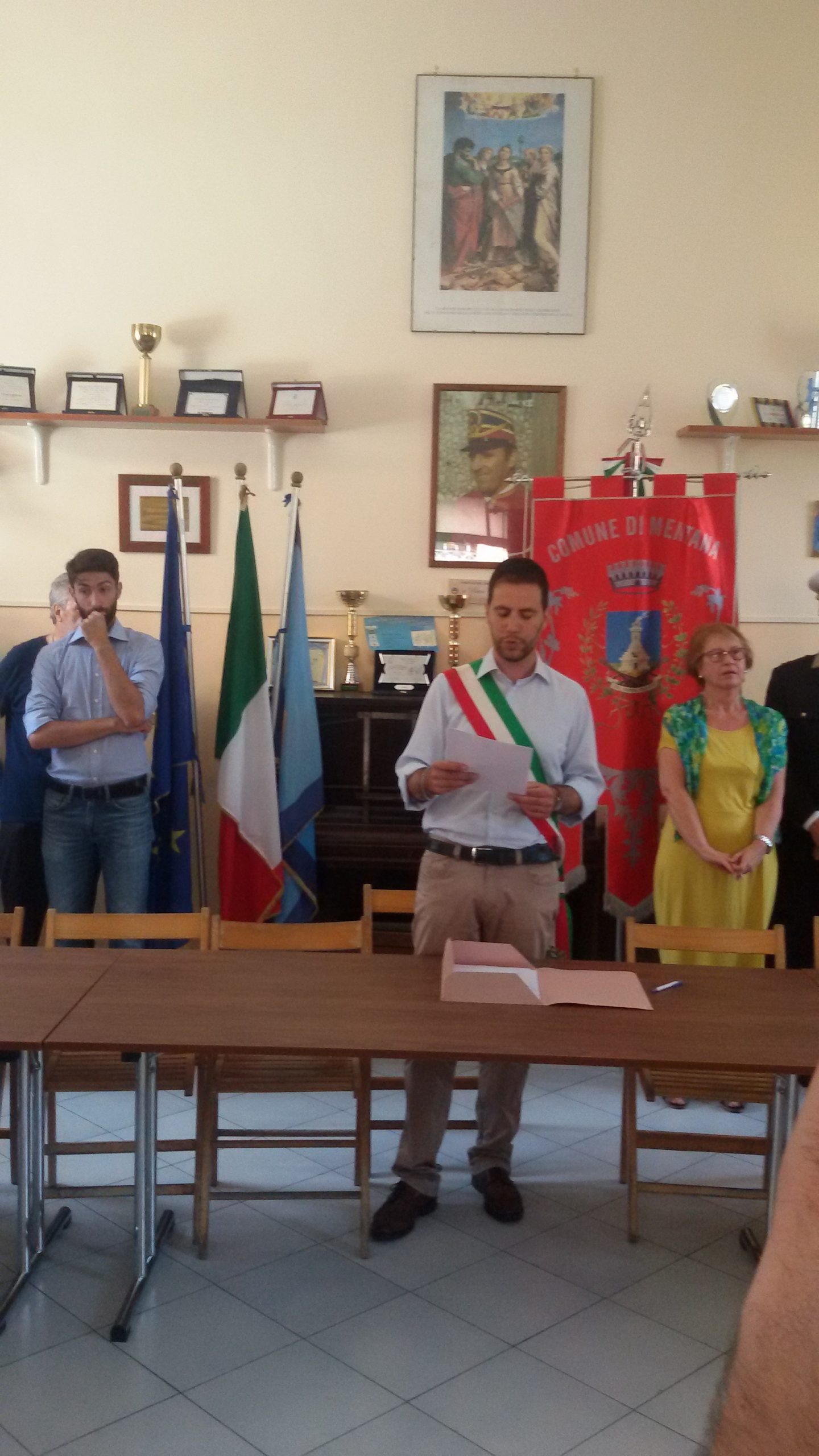 Mentana, il primo consiglio comunale di Benedetti sarà in un parco