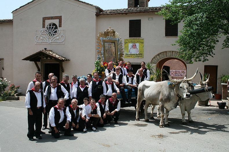 A Marcellina la Festa dei Butteri e la Sagra della Coppietta