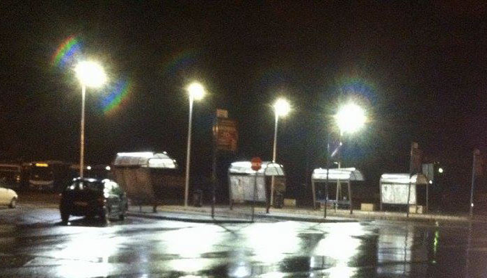 Capolinea del Cotral, più sicurezza con i nuovi lampioni