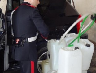 Guidonia, arrestati “vampiri” di gasolio