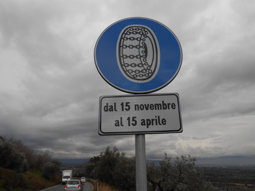 Tiburtina e Sublacense, in diversi tratti “obbligo di catene a bordo”