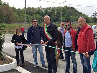 Castel Madama: inaugurata nuova area mercatale e un percorso tra i boschi