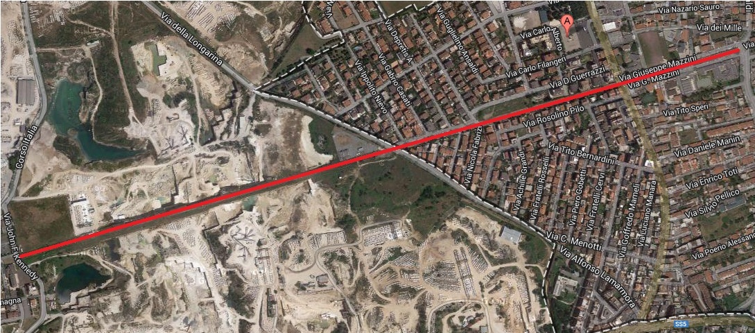 La proposta: una pista ciclabile tra Villalba e Villanova