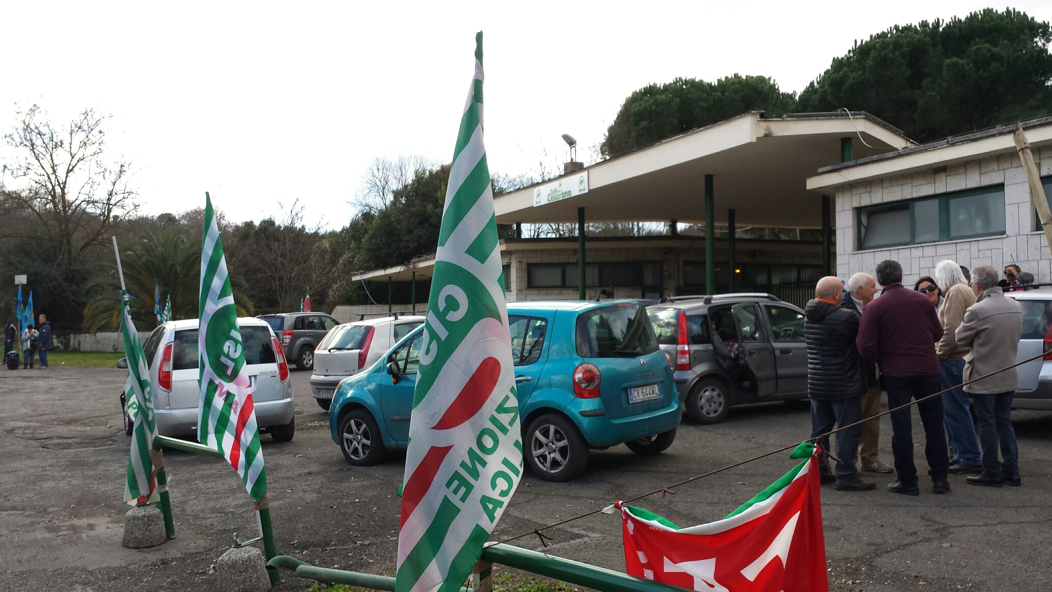 Tivoli: ancora proteste per i licenziamenti di Colle Cesarano