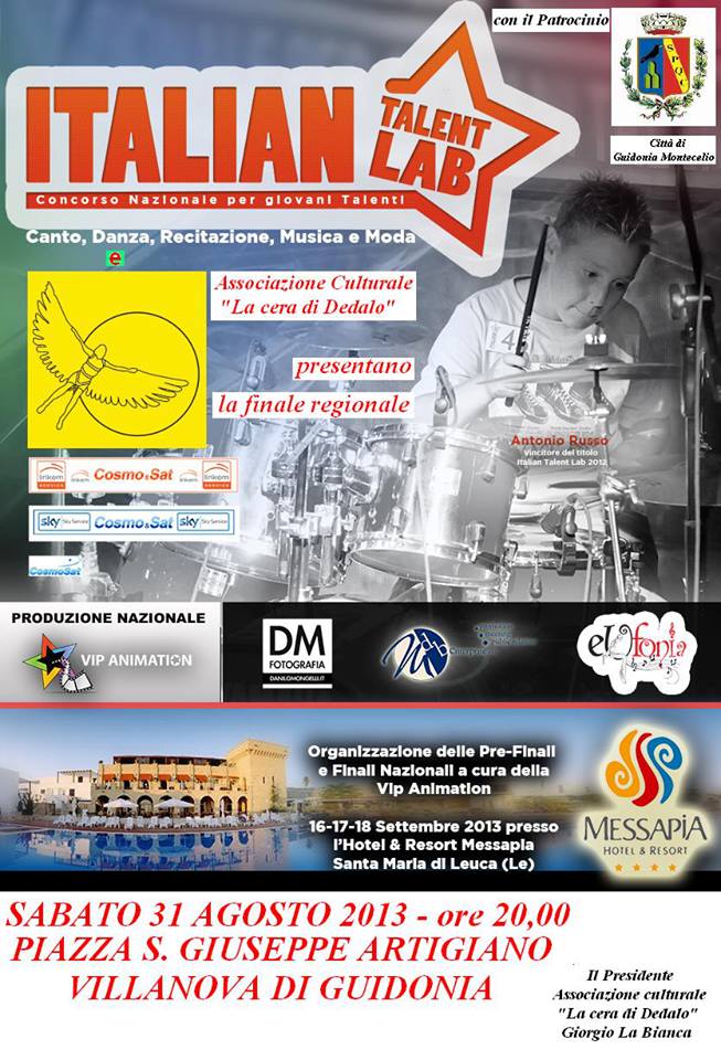 A Villanova la finale di “Italian Talent Lab”