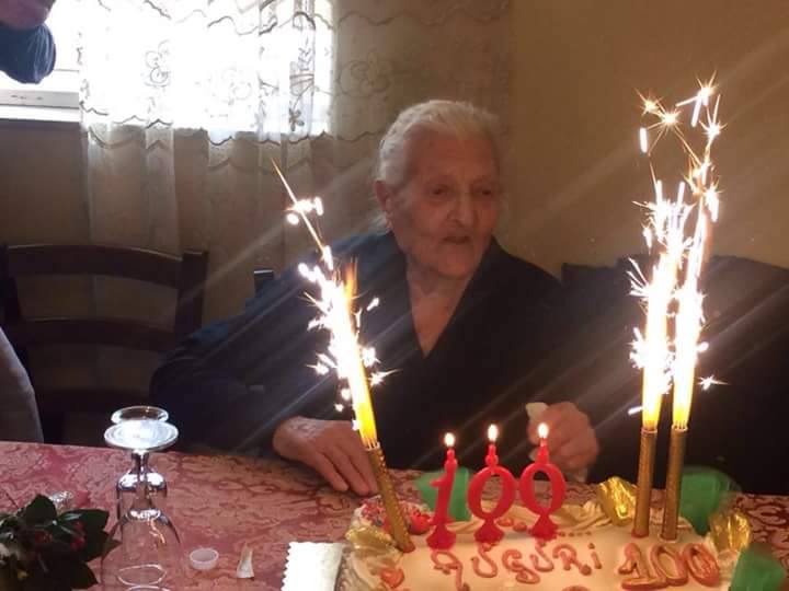 San Gregorio da Sassola festeggia la “nonna” centenaria