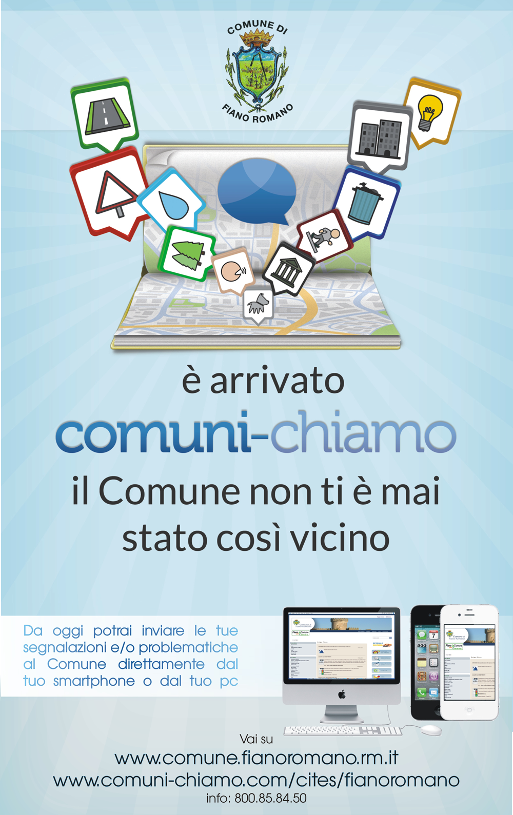 Fiano Romano dice sì a “COMUNI-CHIAMO”