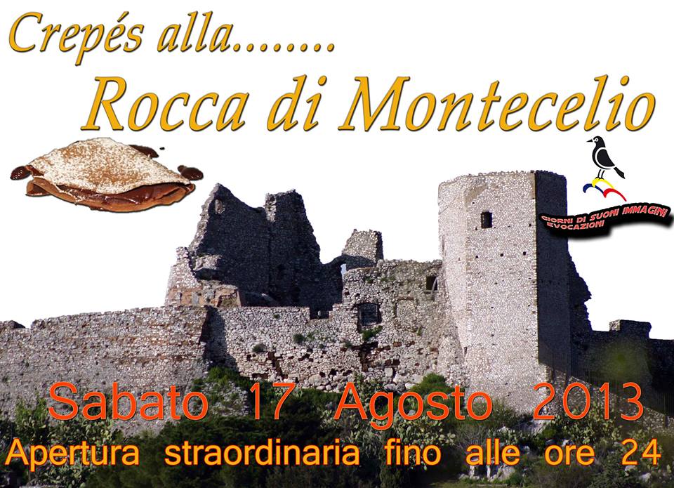 Alla Rocca di Montecelio serata a tutta “crepes”