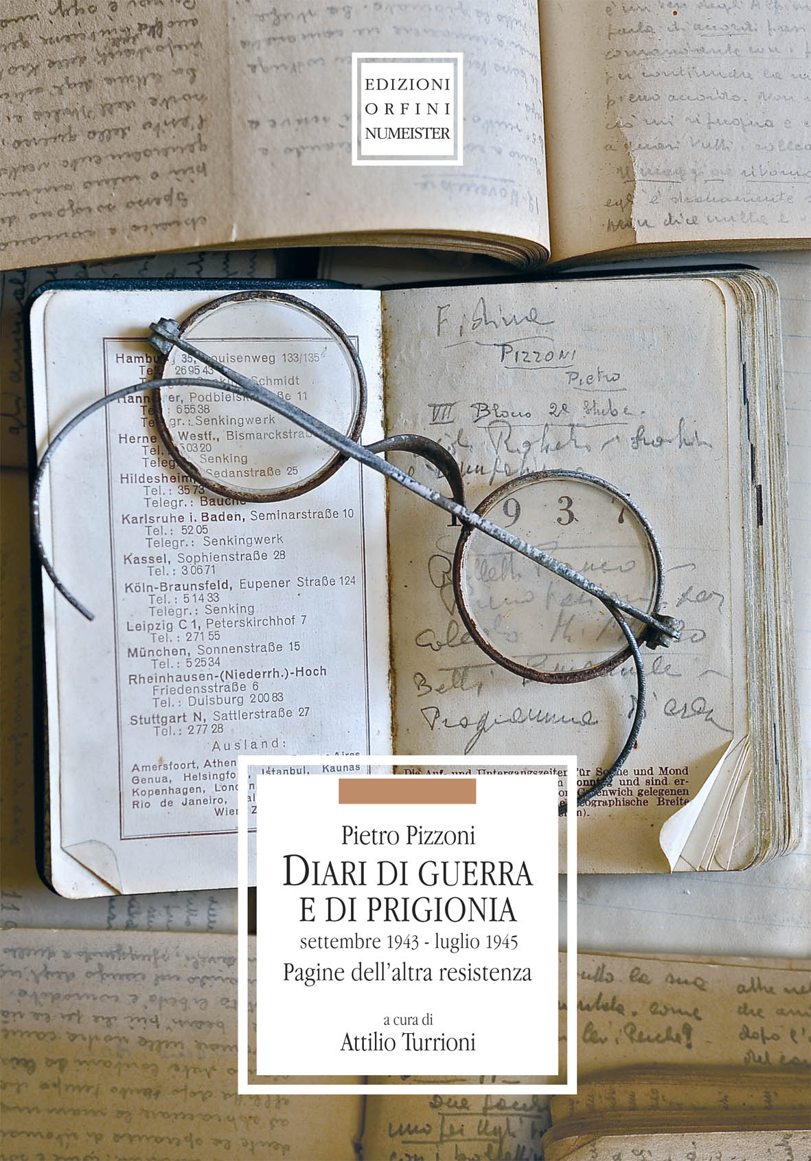 Tivoli, presentazione libro “Diari di guerra e di prigionia”