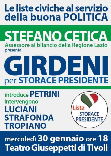 Claudio Girdeni, al via la campagna elettorale con Stefano Cetica