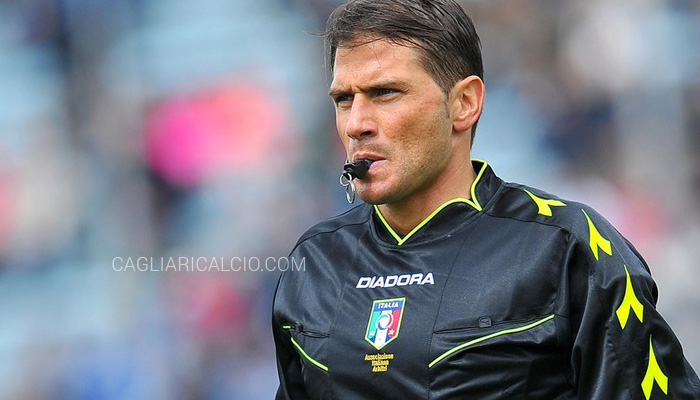 L’arbitro tiburtino Pasqua è stato designato a dirigere Atalanta-Cagliari